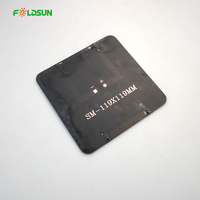 Panneau solaire monocristallin en silicium PET personnalisé 5V 1,5W 22,4% d'efficacité pour l'alimentation des appareils sans fil et des capteurs IoT