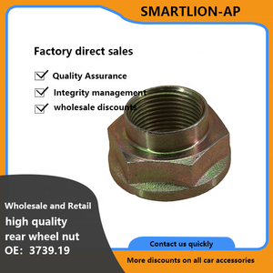 Écrou de fixation de moyeu de roue Écrou de roue arrière 3739.19 373919 pour Peugeot <span class=keywords><strong>307</strong></span> - Product Image 6