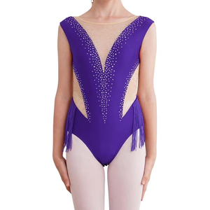Gymnastique professionnelle pour femmes Ballet danse Figure compétition de patinage sur <span class=keywords><strong>glace</strong></span> ensembles vêtements rythmiques artistiques pour les filles - Product Image 1