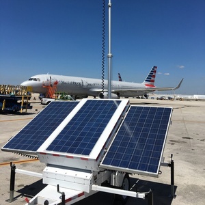 Tour d'éclairage solaire mobile à déploiement rapide TPE-900L, projecteurs LED 100W, IP67, avec système de levage pour la construction, la sécurité et les événements d'urgence - Product Image 6