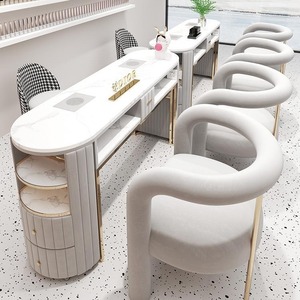 Offre Spéciale : Ensembles de Tables et Chaises de Manucure <span class=keywords><strong>pour</strong></span> Salons de Beauté – Mobilier de Manucure Professionnel à Vendre - Product Image 2