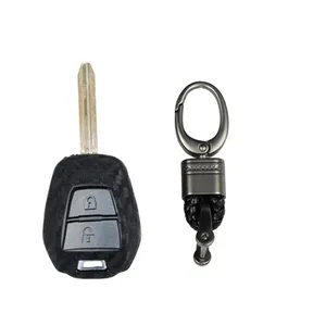 Карбоновый чехол для автомобильного ключа, держатель для ключей Isuzu D-max Mu-x 2,5, брелок для ключей, автостайлинг, Прямая поставка, магазины электронной коммерции