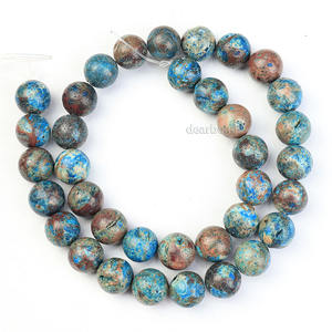 Venta al por mayor <span class=keywords><strong>jaspe</strong></span> <span class=keywords><strong>de</strong></span> encaje azul, cuentas <span class=keywords><strong>de</strong></span> <span class=keywords><strong>jaspe</strong></span> <span class=keywords><strong>de</strong></span> calsílice <span class=keywords><strong>de</strong></span> cielo azul para pulseras fabricación <span class=keywords><strong>de</strong></span> joyas 6mm 8mm 10mm, hebra <span class=keywords><strong>de</strong></span> 38cm - Product Image 2