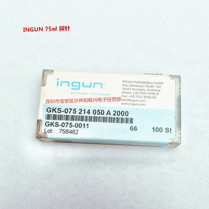 หัววัดทดสอบ Ingun แบบสปริงพิน 75mil ขนาด 1.0 มม. สำหรับเจาะ 1.4 มม. ผลิตในเยอรมนี - Product Image 2