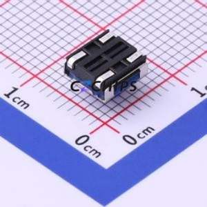 TS-1047-A3B3-D2 Tactile Switch SMD Switch Single Pole Single Throw Round Button 2.5N Vertical Mount - Product Image 2