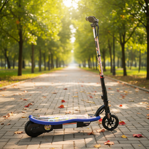 Scooter Eléctrico de 120W y 24 Voltios, Diseño Popular, Cómodo Scooter de Dos Ruedas para Desplazamientos Relajados - Product Image 1