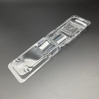 Boîte d'emballage à clapet en plastique jetable PVC et PET de haute qualité pour AMD CPU AM1 AM3 AM4 AM5 carré 40x40mm