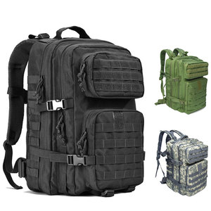 Custom 2025 <b>Black</b> 45l Big Capacity <b>Backpack</b> Ready to Ship Outdoor <b>Waterproof</b> Hiking <b>Backpack</b> - Product Image 1