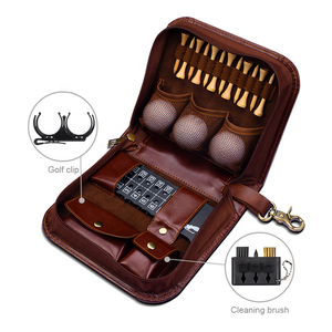 18 En 1 Custom Golf Gift Set Premium Quality Personalizable Logo Golf Accesorio Kit con Estuche de Cuero Regalo <span class=keywords><strong>para</strong></span> Hombres y Mujeres - Product Image 1