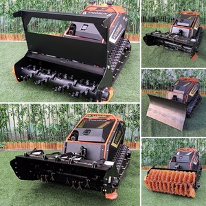 Cortadora de Césped con Motor de Gasolina Vigorun, Certificación CE/EPA, Ancho de Corte de 1000 mm, Desbrozadora para Triturar Árboles Jóvenes en Huertos Inclinados - Product Image 3