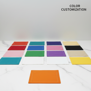 Posavasos Cuadrados de Algodón Ecológicos Desechables para Cócteles, Diseño Impreso Personalizable para Restaurantes, Hoteles y Bodas - Product Image 3