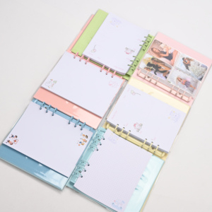 <span class=keywords><strong>Quaderno</strong></span> ad Anelli Ricaricabile <span class=keywords><strong>A5</strong></span> A6 |   Anello in metallo a 6 colori |   Copertina per Libri Personalizzata in PVC Trasparente |   Diario di alta qualità per studenti | Opzione regalo - Product Image 5