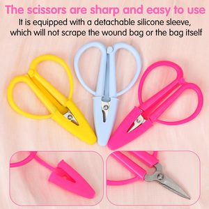 Super Snips Mini Embroidery Scissors Portable <b>Sewing</b> Quilting Needlecraft and Paper Craft Shears Tiny Scissors - Product Image 4