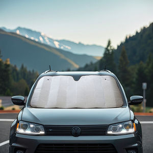 أغطية ظل شمسية عالية الشعبية قابلة للطي 200 جم/متر مربع من الفقاعات + غشاء فضي غير لامع - Product Image 6