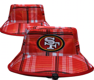 Nuevo Diseño, Gorra de Pescador de Alta Calidad de los San Francisco <span class=keywords><strong>49ers</strong></span>, 32 Equipos, Logotipo Bordado con Lentejuelas, Unisex, para Deportes al Aire Libre, Protección Solar - Product Image 1