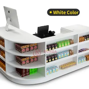 Mostrador de Caja de Madera Sólida Marca RD para Tiendas Minoristas, Supermercados y Tiendas de Conveniencia - Diseño de Caja Personalizable - Product Image 1