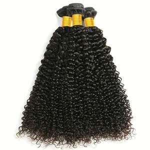 Китайский завод поставляет Необработанные 100% дешевые Лидер продаж оптовая продажа натуральные волосы 3 пряди с фронтальным кружевом - Product Image 2