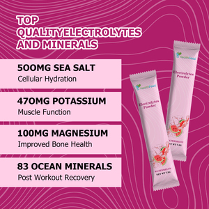 Private Label Electrolytes Powder with Total Carbohydrate Cellular Hydration Fluid Balance Maintain Body Temperature Powder - Product Image 3