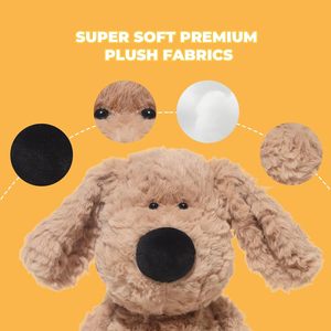 Juguetes de Peluche de Perro Amarillo para Aliviar la Ansiedad, Hechos a Medida, OEM, al por Mayor, Juguetes de Peluche para Niños, Excelentes Regalos Navideños para Niños - Product Image 4
