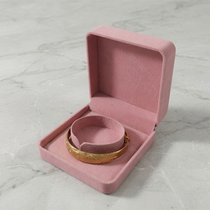 Caja de Embalaje de Joyería de Cuero de Lujo con Logotipo Personalizado al por Mayor para Collar de Perlas, Pulsera, Colgante, Pendientes, Anillo, Caja de Almacenamiento para Regalo - Product Image 1