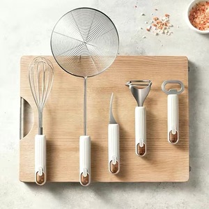 Colador de acero inoxidable Hy-0256 de malla fina 304, tamiz de cocina para tamizar harina para hornear - Product Image 5