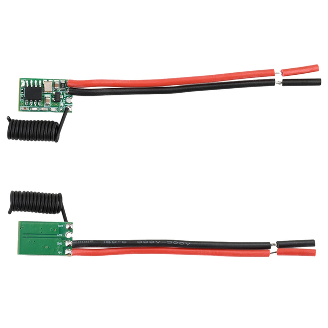 433MHz Wireless Remote Control Switch Long Range Receiver 3.6V 12V 24V and 433 MHz Transmitter LED Remote Control Switch Module