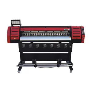 Impresora de inyección de tinta solvente ecológico XP600 de un solo cabezal, formato grande, 1800 m/1,6 m, precio de fábrica, QK-1600/1,8