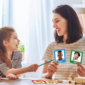 Tabla de Bolsillos de Emociones con 36 Tarjetas para el Aprendizaje de las Emociones en Niños de 4 a 6 Años, Regulación Social y Emocional en el Aula - Product Image 4
