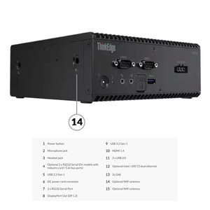 Serveurs pour Lenovo ThinkEdge SE50 Edge Client 8ème génération Intel Core i7-8665UE <span class=keywords><strong>Ubuntu</strong></span> Linux intégré Intel UHD Graphics 620 - Product Image 4