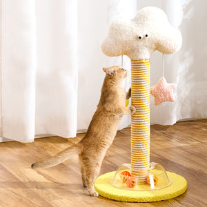 Tiragraffi di Lusso a Forma di Cactus in Sisal, Struttura per Affilare le Unghie, Arredo Gioco per Gatti e Gattini - Product Image 2