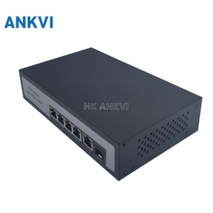 สวิตช์กิกะบิต POE 4+1 1 ออปติคอล SFP อัปลิงค์ 10/100/1000Mbps IEEE802.3AT AF KU-6004G - Product Image 3