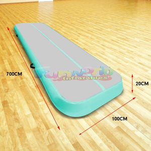 Pista de caída de aire inflable de PVC de 3M, 5M, 6M, 8M, 12M, 15M, 20M, <span class=keywords><strong>Mini</strong></span> pista de aire para el hogar a la venta - Product Image 3