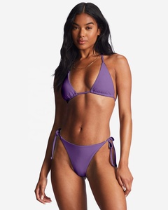 Fabricación de logotipo personalizado al por mayor de talla grande Bikinis de mujer conjunto ropa de playa nuevo diseño 18 adolescente caliente Sexy chica joven traje de baño - Product Image 4