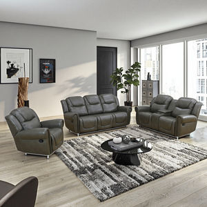 घर के थिएटर फर्नीचर या लिविंग रूम कंसंपीड़ित सोफे के लिए बड़े सेशनल सिंगल रेड ब्राउन - Product Image 5