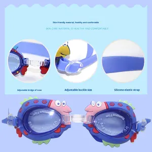 แว่นตาว่ายน้ำลายการ์ตูนสำหรับเด็ก, ใหม่แว่นตาว่ายน้ำลาย<span class=keywords><strong>ปู</strong></span>กันน้ำกันหมอกความละเอียดสูงสำหรับเด็กผู้ชายและเด็กผู้หญิง - Product Image 4