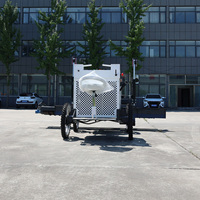 Robot de nivellement laser pour béton Jiubang avec moteur puissant de 35,5 kW, laser Leica/Trimble de précision 1,5 mm, flèche télescopique, haute efficacité