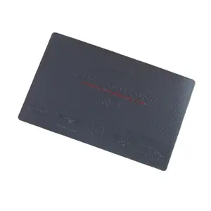 Factory Direct Black Plated Business Card Metal Custom Sublimation Cheap Stainless Steel Made Metal Bank Card