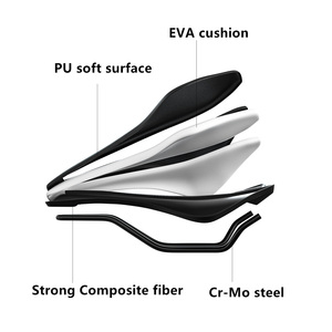 Nouvelle conception, best-seller, <span class=keywords><strong>selle</strong></span> de vélo confortable et sécurisée, <span class=keywords><strong>selle</strong></span> de montagne et de route, design creux, coussin personnalisé, imperméable - Product Image 3