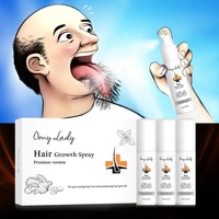 Dropshipping Sample Machine de traitement de la perte de cheveux Huile de croissance des cheveux naturels Spray de croissance des cheveux de marque privée