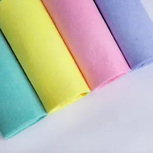 Paño de limpieza sueco absorbente de agua colorido suave 90 gramos 110 gramos para Cocina