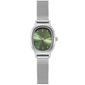 นาฬิกาข้อมือผู้หญิงแฟชั่นปี 2026 สแตนเลสกันน้ำ ควอตซ์ ดีไซน์คลาสสิกอเนกประสงค์ สำหรับขายส่ง - Product Image 1