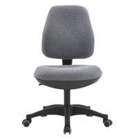 Chaise de bureau ergonomique classique, chaise de bureau confortable à hauteur réglable, chaise pivotante, chaise pour personnel