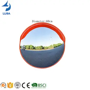 60Cm Weather Proof Anti-Uv Wide Angle Viewing Road Safety Convex Mirror