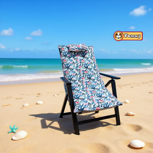 Tappetino da Spiaggia TUMBONA 50*120*4CM-3 con Comodi Cuscini in Spugna e Cuscino per Uso in Spiaggia - Product Image 3