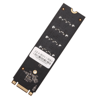 M2至4SATA3.0 (M密钥 + B密钥) 扩展卡，用于支持NVME和PCIe的媒体