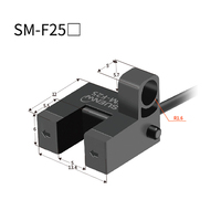 Sensor Fotoeléctrico de Ranura Infrarroja, Mini Sensor de Ranura de Alta Velocidad para Conteo de Objetos y Detección de Límites