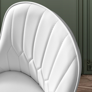 A <strong>Pair</strong> European Style Dinning Room Furniture Cafe Modern White Kitchen <strong>Chairs</strong> <strong>Dining</strong> <strong>Chair</strong> - Product Image 5