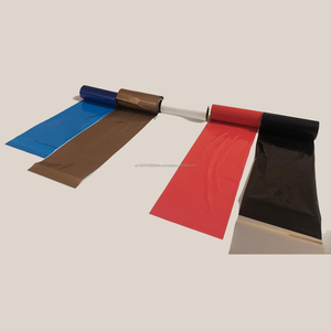 ริบบิ้นเทปพิมพ์ลายด้วยความร้อนหลากสี-สีแดงสีน้ำเงินสีขาวขี้ผึ้ง/บาร์โค้ดเรซิ่นริบบิ้นสำหรับเครื่องพิมพ์ - Product Image 2