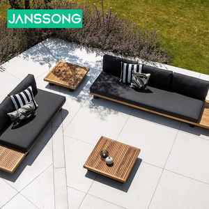 Luxury Design Teak Sofa Set Wooden <strong>Garden</strong> Furniture <strong>Seating</strong> for Outdoor Patio Sets - Product Image 5