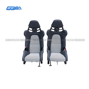 Asientos de Carreras Personalizados, Modelo Universal, Asientos de Butaca de Fibra de Carbono y Cuero para 718 RS Taycan - Product Image 3